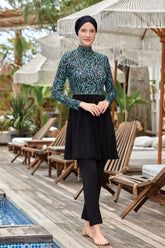 Maresiva Burkini Swimsuit 8016  Voile